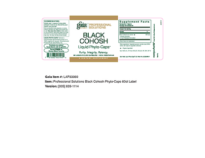 Black Cohosh Phytocaps, 60ct - Image 2