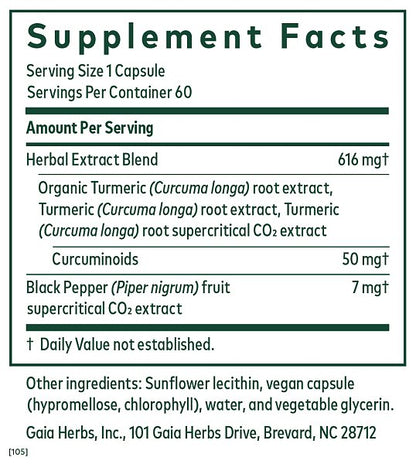 Curcuma Supreme NF-KB Formula, 120ct - Image 2