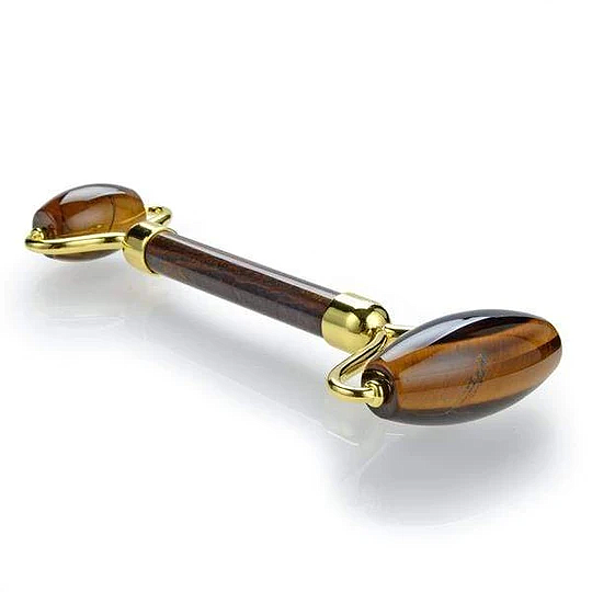 Tiger Eye Gemstone Face Roller