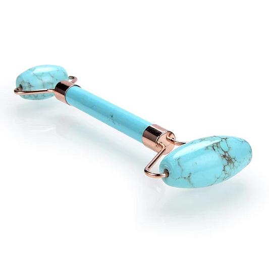Howlite Turquoise Gemstone Face Roller