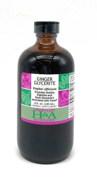 Ginger Glycerite, 8 oz.