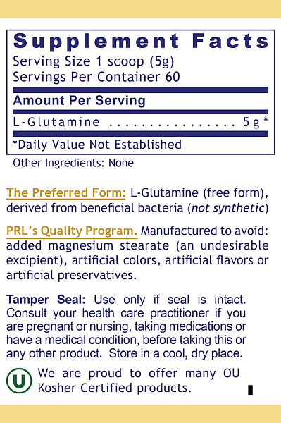 Premier Glutamine Powder, 300g - Image 3