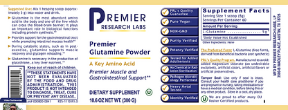 Premier Glutamine Powder, 300g - Image 2