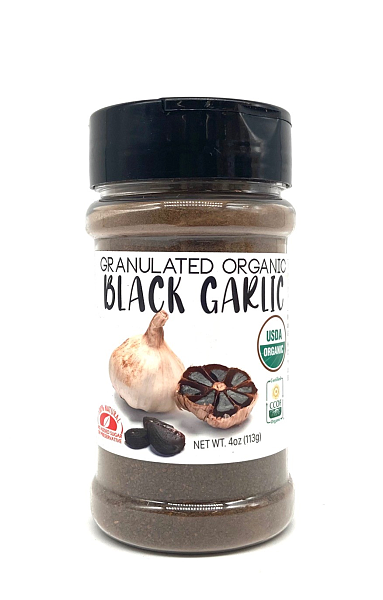 Black Garlic Powder, 4oz Shaker