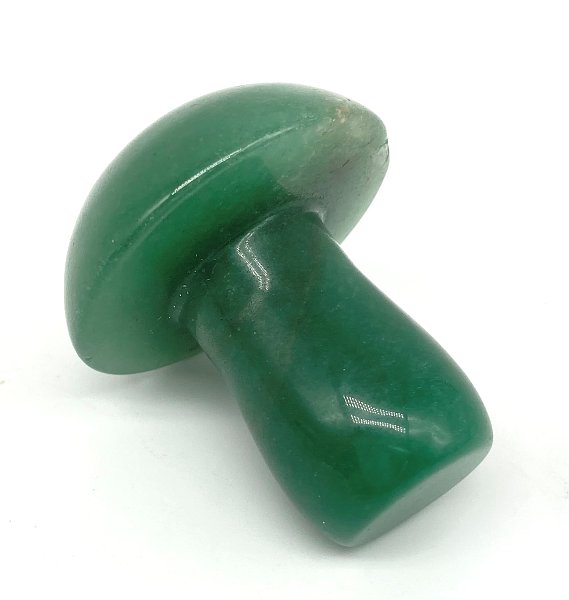Green Aventurine Mushroom Massager, 2"
