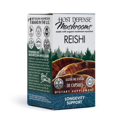 Host Defense Mushrooms Reishi Capsules
