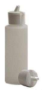 HDPE Plastic Modern Round, 2oz