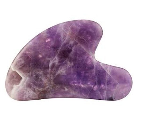 Amethyst Gua Sha Heart