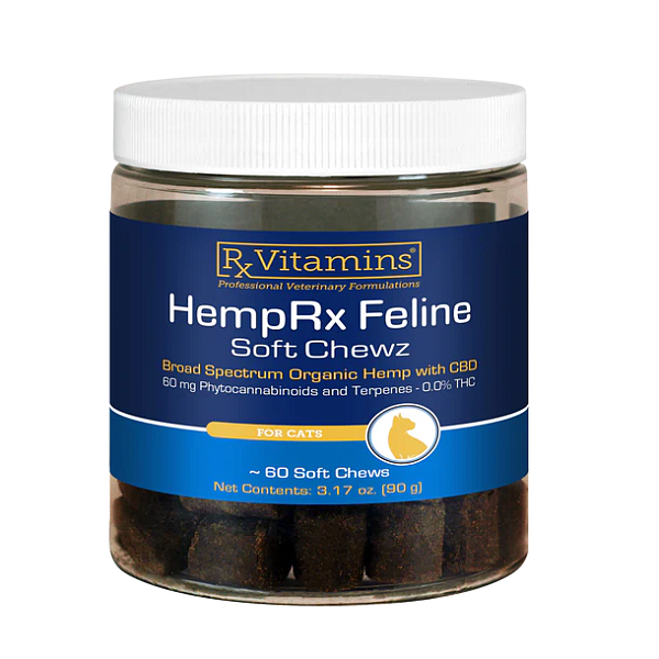 HempRx Feline Soft Chewz, 60ct