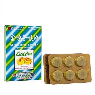 Golden Throat Lozenge, Original Flavor