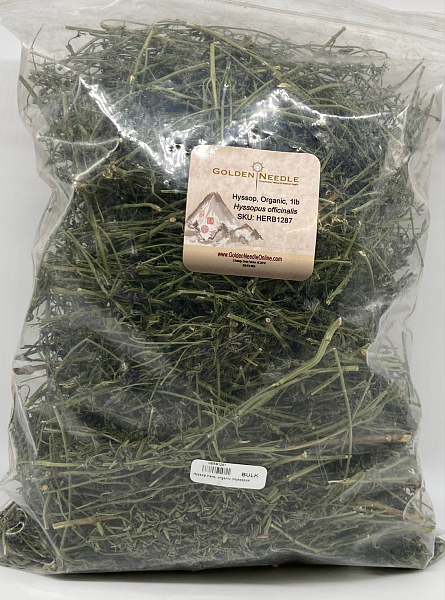 Hyssop Herb, organic (Hyssopus officinalis)