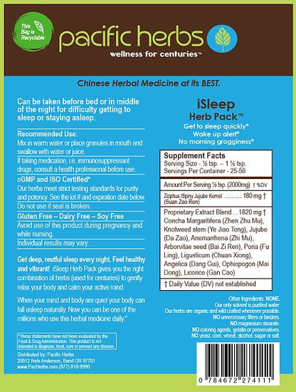 iSLEEP, 50g Packet - Image 2