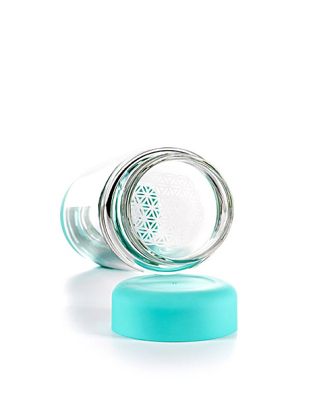 INU! Crystal Water Bottle - Ocean Blue - Image 2