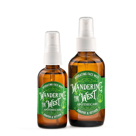 Juniper & Vetiver Hydrating Face Mist, 2oz