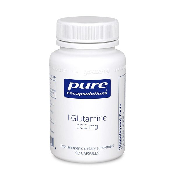 l-Glutamine, 500mg, 90 Capsules