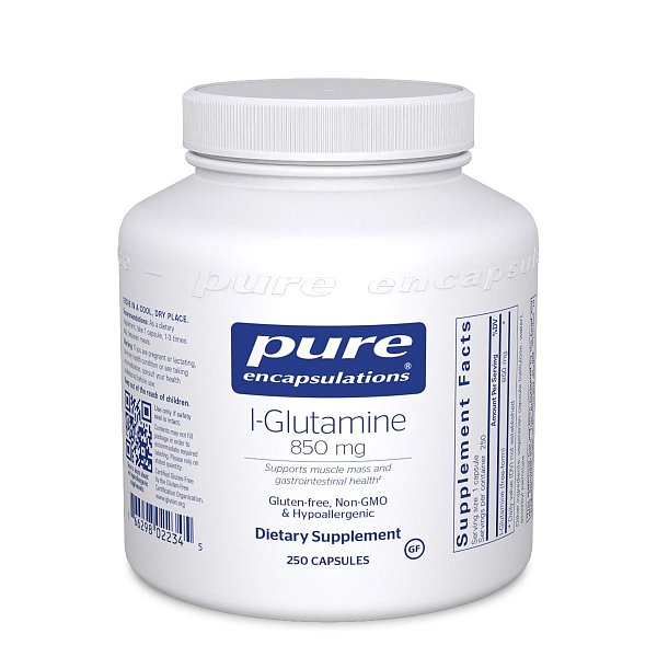 l-Glutamine, 850 mg, 90 Capsules