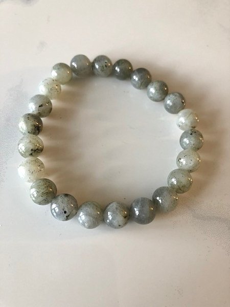 Labradorite 8mm Elastic Bracelet