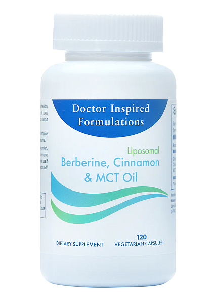 Liposomal Berberine, Cinnamon & MCT Oil, 120 caps