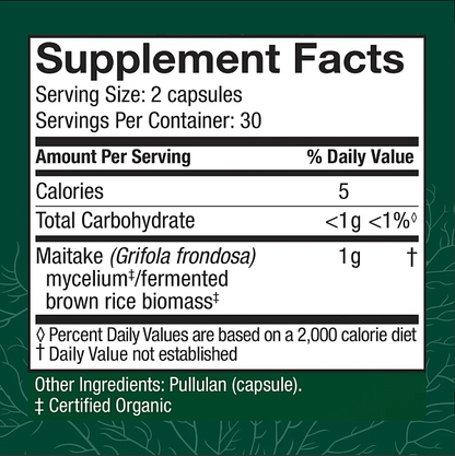 Maitake Capsules - 60 count - Image 3