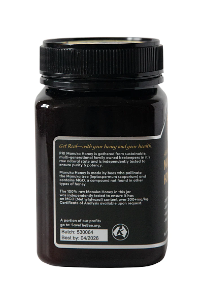 PRI Manuka Honey MGO 300+ (1.1 lb) - Image 3