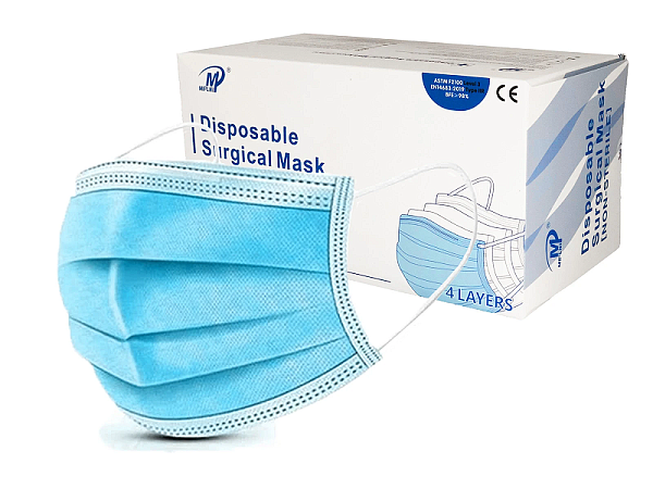 Medical Procedure Face Mask, Flat - Image 2