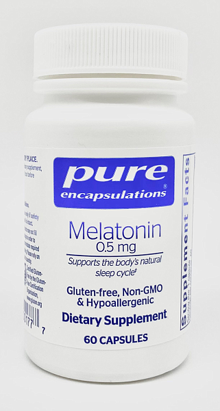 Melatonin, 0.5 mg (60 capsules)