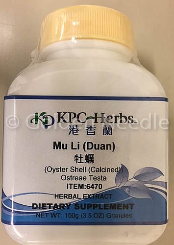 Mu Li (Duan) Granules, 100g