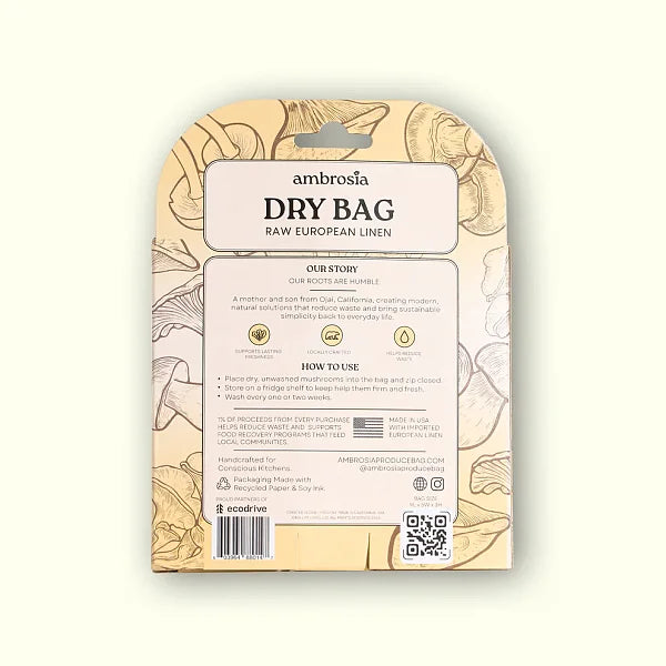Linen Storage Bag for Mushrooms - Image 4