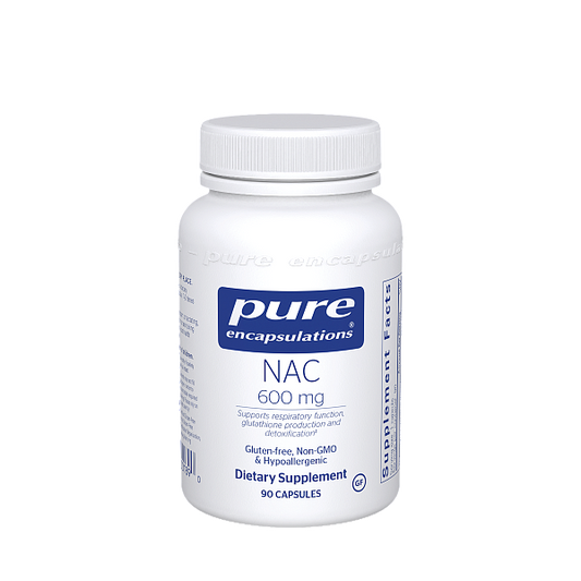 NAC (N-Acetyl-l-Cysteine), 600mg (180 capsules)