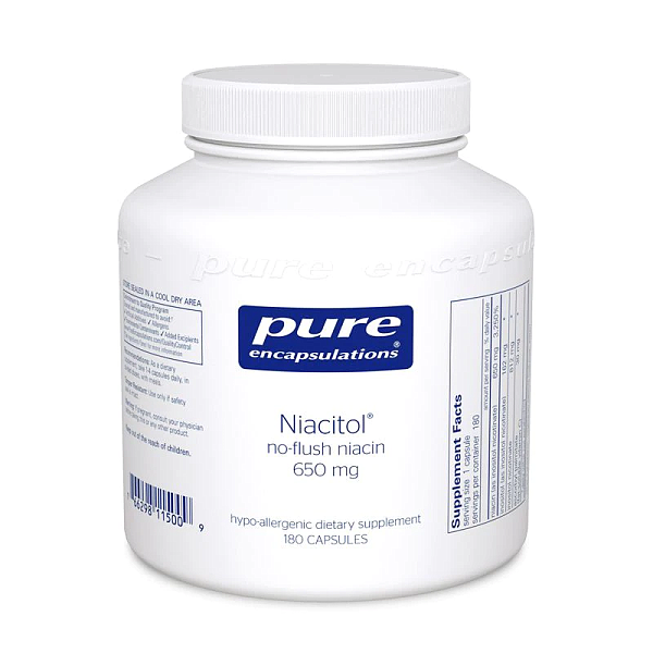 Niacitol, 650mg, 180 capsules