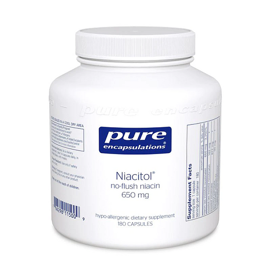 Niacitol, 650mg, 180 capsules
