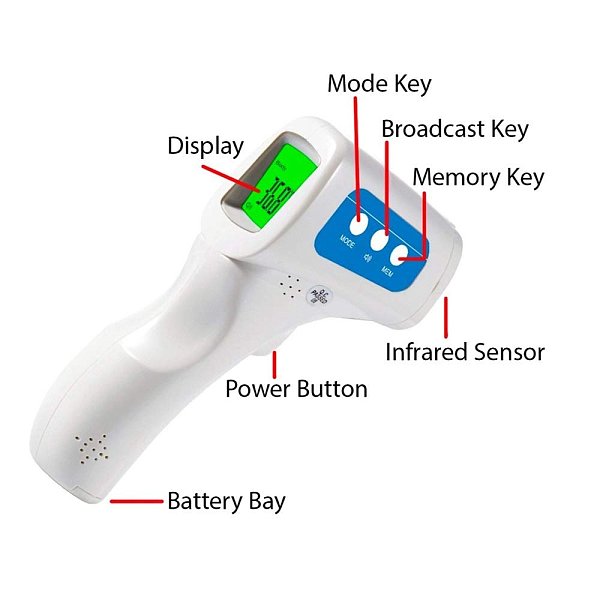 Thermometer, Non-Contact Infrared