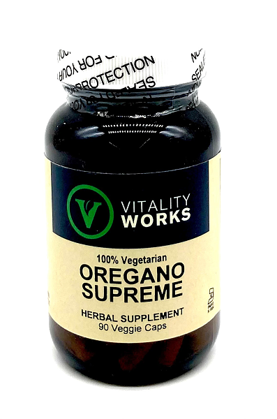 Oregano Supreme (w/ Garlic, Onion, Ginger & Cayenne)