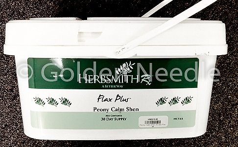 Peony Calm Shen 30 Day Flax (Equine)