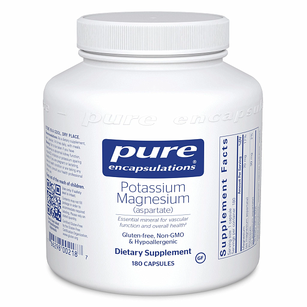 Potassium Magnesium (aspartate) (180 capsules)