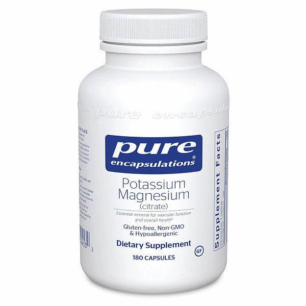 Potassium Magnesium (Citrate) (180 capsules)