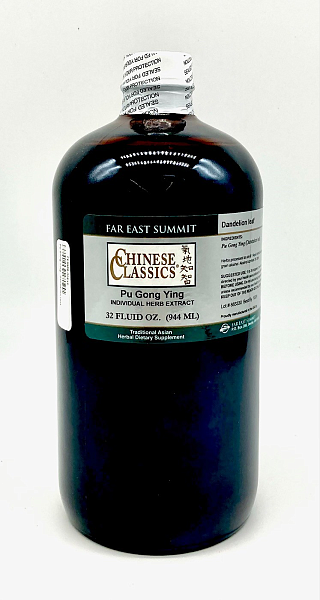 Pu Gong Ying, Dandelion root - 32 oz. [ EXPIRES 12-2026 ]