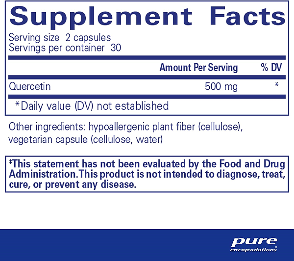 Quercetin (60 capsules) - Image 2