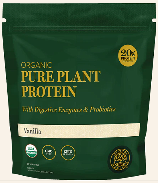 Pure Plant Protein Powder, Vanilla