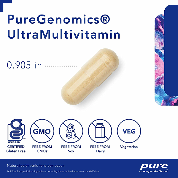 PureGenomics UltraMultivitamin, 90 ct - Image 3