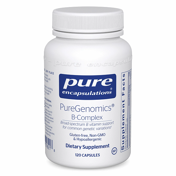 PureGenomics B Complex, 120ct