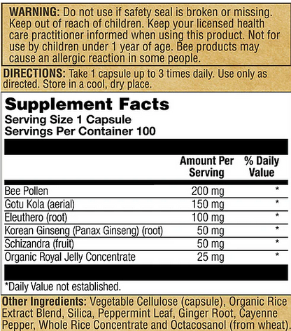 Raw Energy Extreme, 100ct - Image 2