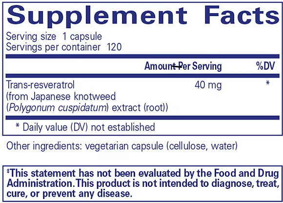 Resveratrol (120 capsules) - Image 2