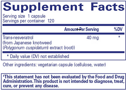 Resveratrol (120 capsules) - Image 2