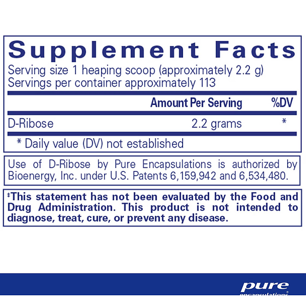 Ribose Powder (250 g) - Image 2