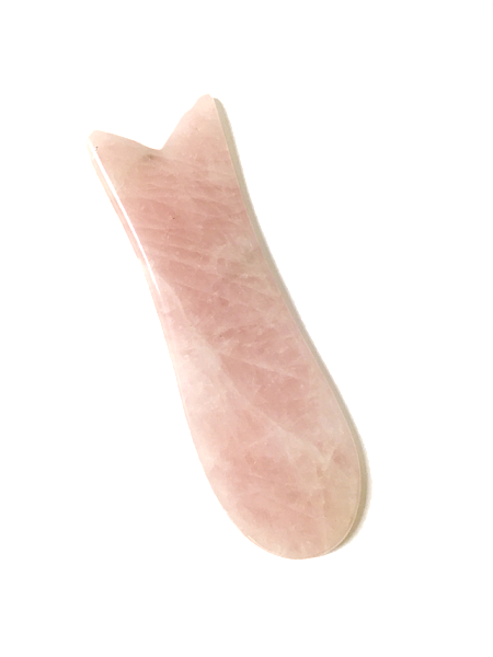 Rose Quartz Gua Sha Fish