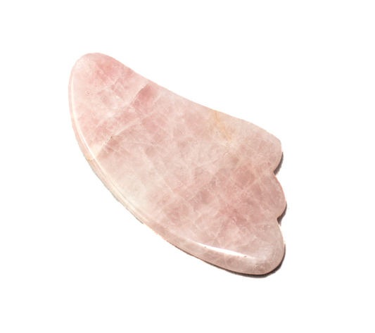 Rose Quartz Gua Sha Triangle