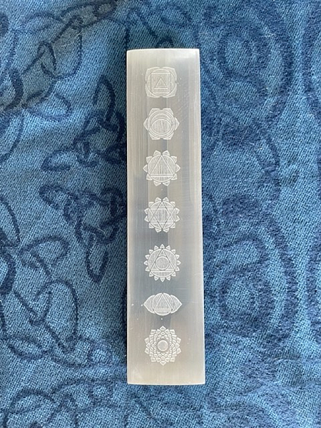 Selenite Charging Platform Chakras