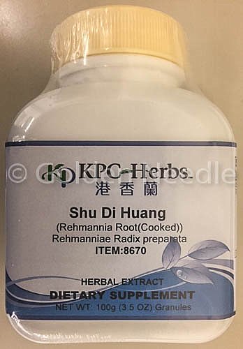Shu Di Huang Granules, 100g