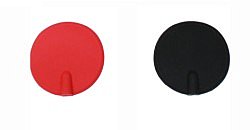 2" Round Silicon Electrodes, Red